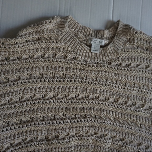 Rachel zoe Knit cropped sweater cover up - Picture 3 of 7